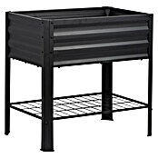 Dobar Hochbeet Kubus (78 x 58 x 78 cm, Metall, Anthrazit) | BAUHAUS