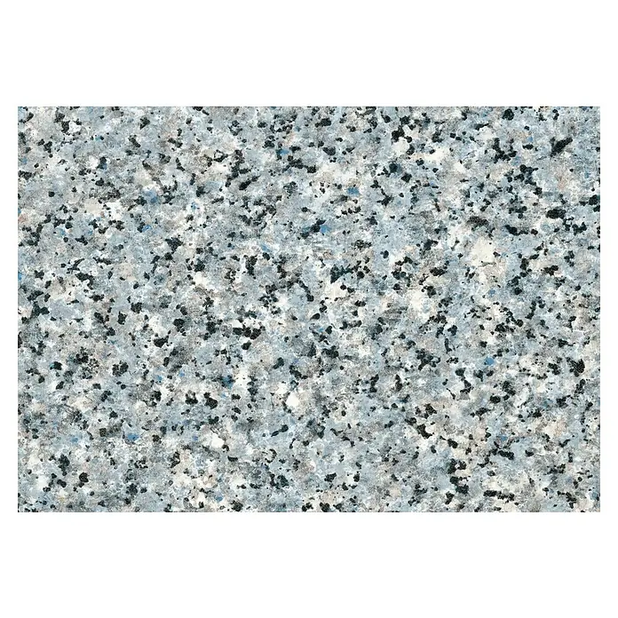 D-c-fix Porrinho-Effektfolie - 200 x 45 cm, Grau-Blau, Selbstklebend - Nahaufnahme von Blue Pearl Granit, ideal für Arbeitsplatten, Böden und Wände, mit schimmernden blauen und grauen Farbtönen.