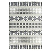 Kayoom Flachgewebeteppich Mirage (Grau/Elfenbein, 150 x 80 cm)