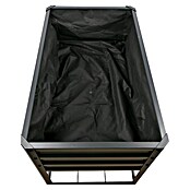 Dobar Hochbeet Kubus (78 x 58 x 78 cm, Metall, Anthrazit) | BAUHAUS