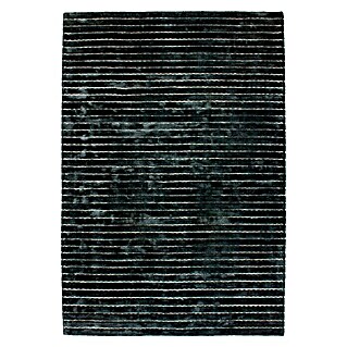 Kayoom Kurzflorteppich Prime (Anthrazit, 170 x 120 cm, 70 % Viskose, 30 % Wolle)