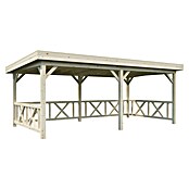 Palmako Pérgola Lenna Set 307 (L x An: 628 x 340 cm, Madera, Natural) | BAUHAUS