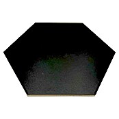 Feinsteinzeugfliese Hexagon Basic (25 x 22 cm, Schwarz, Matt) | BAUHAUS