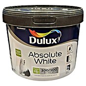 Dulux Boja za zid Absolute white  (Bijela, Mat, 9 l) | BAUHAUS