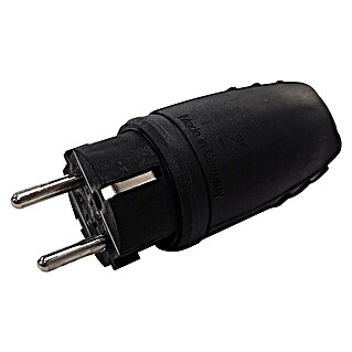 Exteh Utikač za kabel (Crna, 250 V, IP44, Zaštita od savijanja kabela)