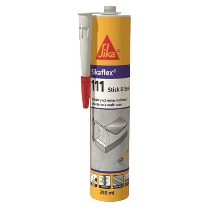 Sika Sikaflex Brtvilo 111 STICK&SEAL  (Bijela, 290 ml) | BAUHAUS
