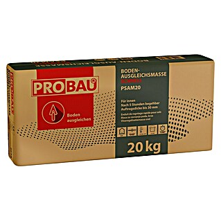 Probau Vloeregalisatiemiddel PSAM20 snel (20 kg, Laagdikte: 0 mm - 30 mm)