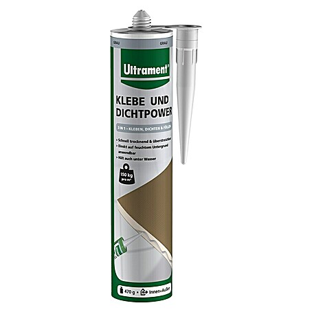 Ultrament Klebe- & Dichtmasse Dichtpower (470 g)