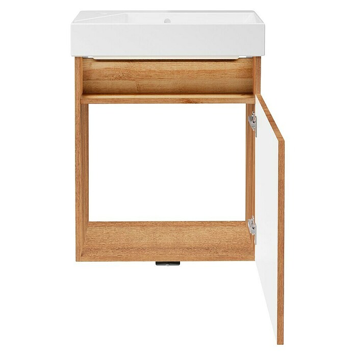 Camargue Pure Badmöbel-Set (Gesamtbreite Badmöbel: 55 cm, Berg Eiche, Matt) | BAUHAUS