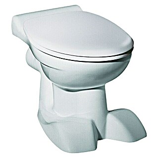 Geberit Kind Stand-WC (Mit Spülrand, Ohne Spezialglasur, Spülform: Tief, WC Abgang: Waagerecht, Weiß)