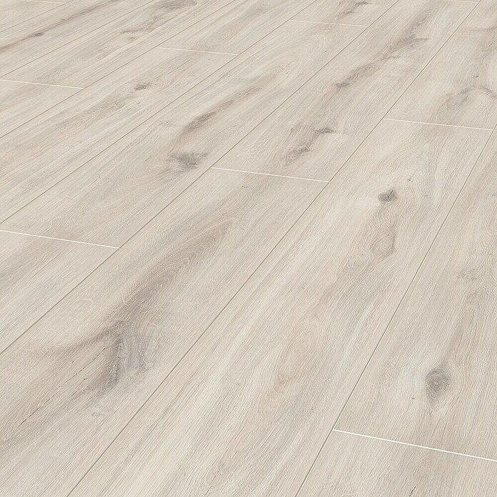 LOGOCLIC Aquaprotect Laminat Beach Oak (Beach Oak, Landhausdiele, 1 288 x 195 x 8 mm) | BAUHAUS