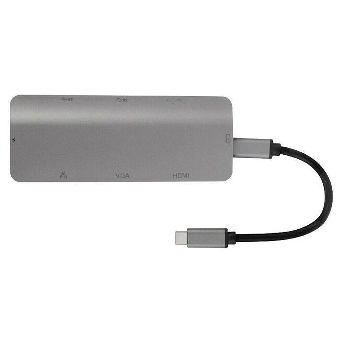 Q-Link USB-hub 8-IN-1 Multifunctioneel (USB-C-aansluiting) | BAUHAUS