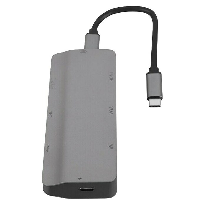 Q-Link USB-hub 8-IN-1 Multifunctioneel (USB-C-aansluiting) | BAUHAUS