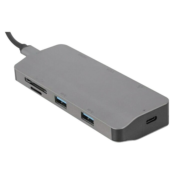 Q-Link USB-hub 8-IN-1 Multifunctioneel (USB-C-aansluiting) | BAUHAUS