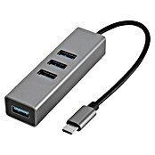 Q-Link USB-hub USB-C 4 poorten (USB A-stekker) | BAUHAUS