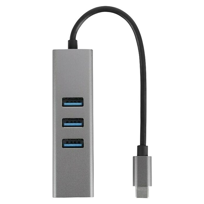 Q-Link USB-hub USB-C 4 poorten (USB A-stekker) | BAUHAUS