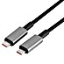 Q-Link USB-kabel 1M USB-C/USB-C 240W-40G 