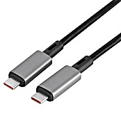 Q-Link USB-kabel 1M USB-C/USB-C 240W-40G (USB-C-aansluiting, Zwart) | BAUHAUS