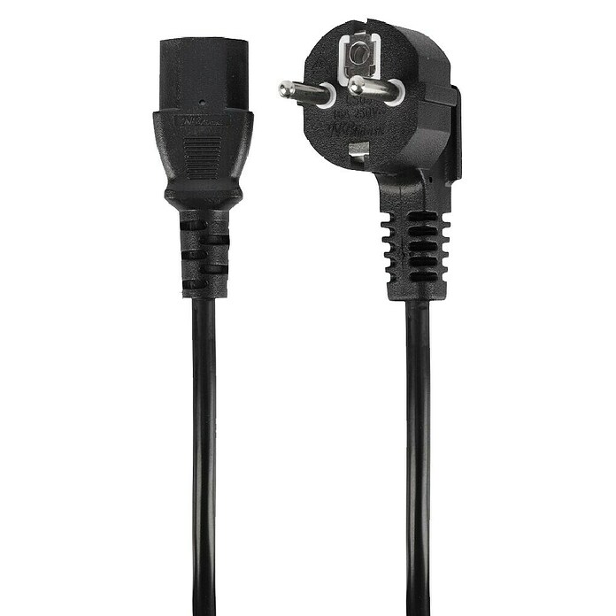 Q-Link Voedingskabel Schuko C13 (2,5 A, IP20) | BAUHAUS