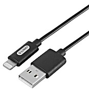 Q-Link Datakabel Iphone 1M USB-A Zwart (Zwart) | BAUHAUS