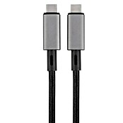 Q-Link Datakabel 10G 1M Type-C/Type-C (Zwart, Max. aansluitvermogen: 240 W) | BAUHAUS