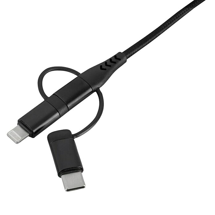 Q-Link Datakabel 6-in-1 1,5M (Zwart) | BAUHAUS