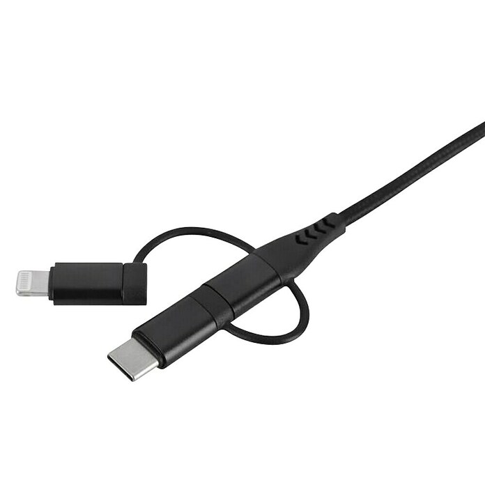 Q-Link Datakabel 6-in-1 1,5M (Zwart) | BAUHAUS