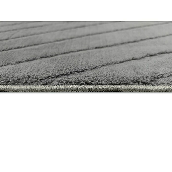 Alfombra de pelo corto Stelvio Picos (Gris, 230 x 160 cm, 100% Poliéster) | BAUHAUS