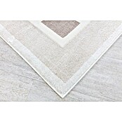 Alfombra de pelo corto Enmarcado (Natural, 200 x 140 cm, 80% polipropileno / 20% poliéster) | BAUHAUS