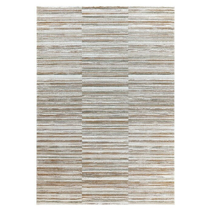 Alfombra de pelo corto Triple columna (Camel, 200 x 140 cm, 80% polipropileno / 20% poliéster) | BAUHAUS