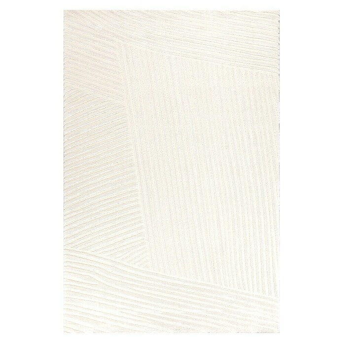 Alfombra de pelo largo Relieve (Crudo, 230 x 160 cm, 80% polipropileno / 20% poliéster) | BAUHAUS