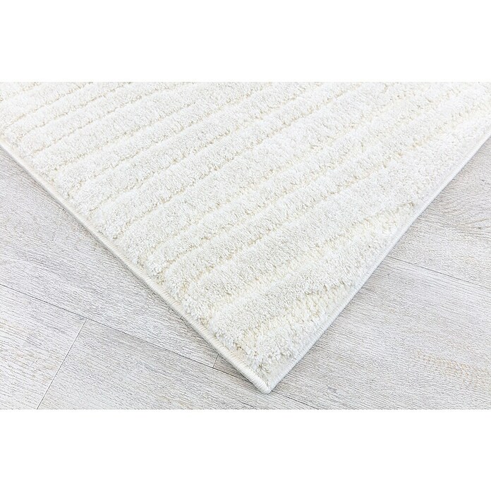 Alfombra de pelo largo Relieve (Crudo, 230 x 160 cm, 80% polipropileno / 20% poliéster) | BAUHAUS