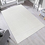 Alfombra de pelo largo Relieve (Crudo, 230 x 160 cm, 80% polipropileno / 20% poliéster) | BAUHAUS