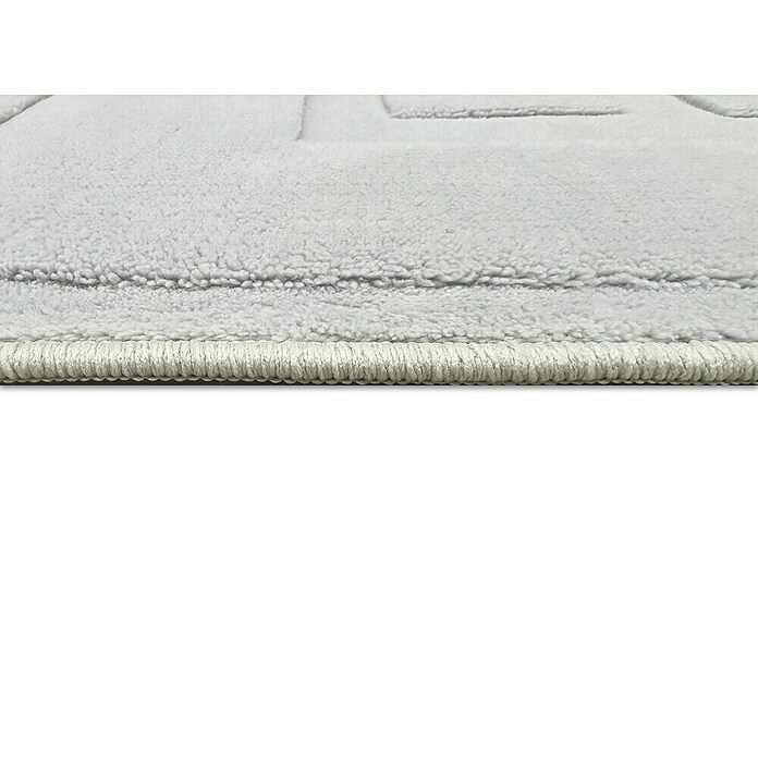 Alfombra de pelo corto Stelvio Cuadros (Plata, 230 x 160 cm, 100% Poliéster) | BAUHAUS