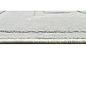 Alfombra de pelo corto Stelvio Cuadros (Plata, 230 x 160 cm, 100% Poliéster) | BAUHAUS