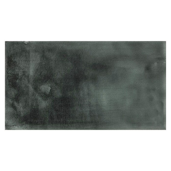 Alfombra de pelo corto Bunny (Verde, 110 x 60 cm, 100% poliéster) | BAUHAUS