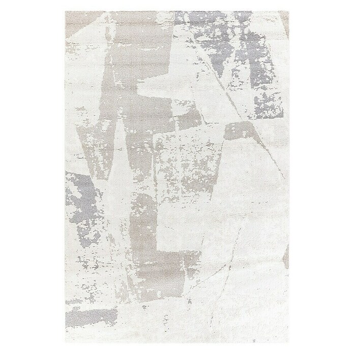 Alfombra de pelo corto Brochazos (Natural, 180 x 120 cm, 100% Poliéster) | BAUHAUS