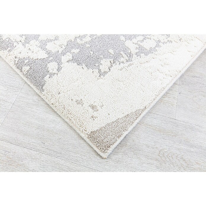 Alfombra de pelo corto Brochazos (Natural, 180 x 120 cm, 100% Poliéster) | BAUHAUS