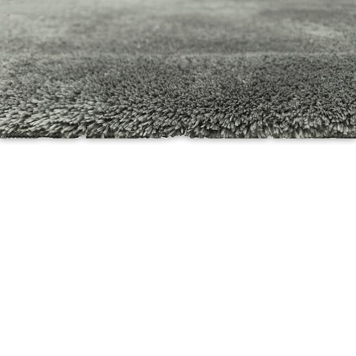 Alfombra de pelo largo Cuba (Gris, 170 x 120 cm, 100% Poliéster) | BAUHAUS