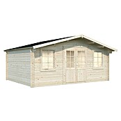 Palmako Caseta de jardín Klara (Medidas ext. (An x Pr): 518 x 424 cm, Madera, Natural) | BAUHAUS