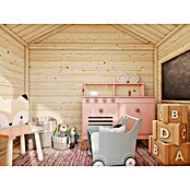 Palmako Caseta infantil Toby elevada (L x An x Al: 180 x 190 x 287 cm, Madera, Marróm) | BAUHAUS