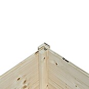 Palmako Caseta infantil Toby set con columpio (Medidas ext. (An x Pr): 421 x 284 cm, Madera, Natural) | BAUHAUS