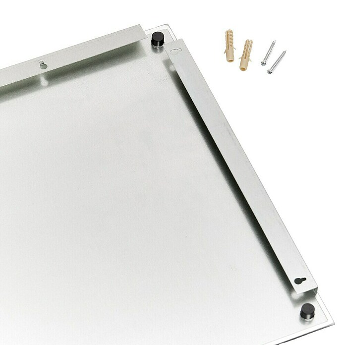 Zeller Present Memoboard (60 x 40 cm, Glas, Weiß) | BAUHAUS