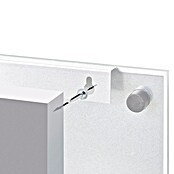 Zeller Present Memoboard (60 x 40 cm, Glas, Weiß) | BAUHAUS