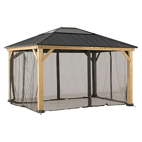 Sunjoy  Pavillon-Seitenwände Moskitonetz