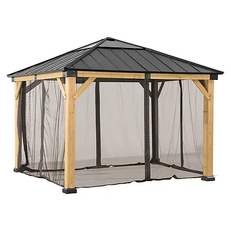 Sunjoy  Pavillon-Seitenwände Moskitonetz