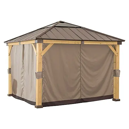 Sunjoy  Pavillon-Seitenwände Polyester-Vorhangpaneele