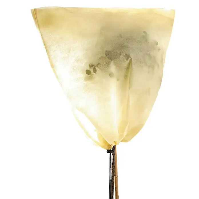 BioGreen Winterschutzhaube S - Ø x H: 38 x 80 cm, 70 g/m² - Pflanzenschutzhaube schützt eine Pflanze vor Frost und Kälte, ideal für den Winter. Atmungsaktives Material sorgt für ideale Bedingungen.
