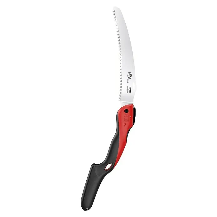 Felco Klappsäge 604 - Max. Aststärke: 120 mm - FELCO 604/3 Fällsäge mit rotem und schwarzem Griff.