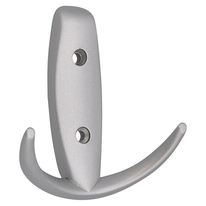 Siro Garderobenhaken (Anzahl Haken: 2 Stk., L x B x H: 7,3 x 8 x 3 cm)